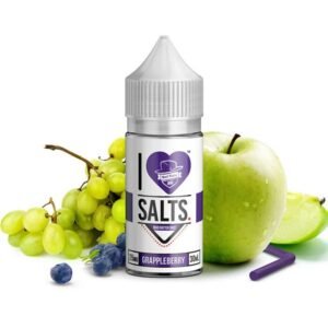 GRAPPLEBERRY – I LOVE SALTS – MAD HATTER JUICE – 30ML