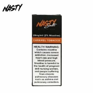 BEST SELLING NASTY SALTNIC CARAMEL TOBACCO 30ML 20MG IN DUBAI