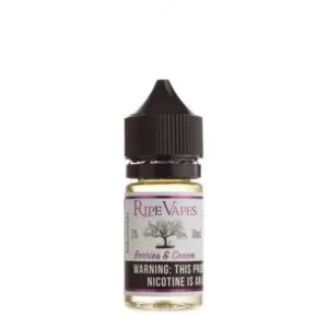 RIPE VAPES – BERRIES & CREAM – HANDCRAFTED SALTZ – 30ML