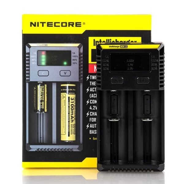nitecore i2 intellicharger battery charger 2 bay min