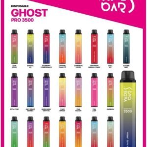 most popular vapes bar ghost pro 3500 puffs disposable in dubai